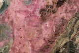 Polished Rhodonite Slab - Australia #239722-1